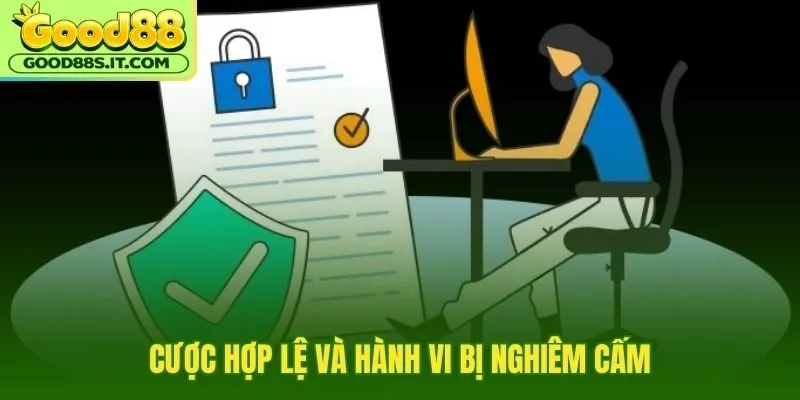 Điều khoản dịch vụ về cược hợp lệ và giới hạn cấm
